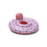 Swim Essentials Bebek Sırt Destekli Yüzme Simidi - Strawberry Fields