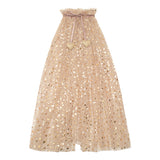 Mimi & Lula Heart Print Pelerin