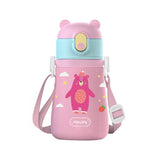 SipnJoy SippyPals Çocuk Su Termosu 360 ml | Pembe