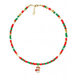 Petit Label Christmas Kolye | Red Snowman