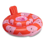 Swim Essentials Sırt Destekli Yüzme Simidi - Red Hearts