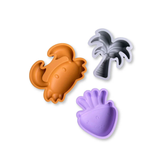 Swim Essentials Silikon Oyuncak Seti Kova / Kürek / 3 Adet Kalıp - Abstract