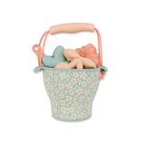 Swim Essentials Silikon Oyuncak Seti Kova / Kürek / 3 Adet Kalıp - Green Flowers