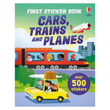 First Sticker Book Cars, Trains and Planes