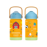 SipnJoy | FlipSip Çocuk Su Termosu 360 ml | Farmyard Fun
