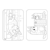 Bluey: Merry Christmas: A Colouring Book