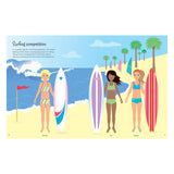Sticker Dolly Dressing Sports