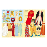 Sticker Dolly Dressing Fashion Long Ago