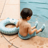 Swim Essentials Yüzme Simidi 55 cm - Green Leopard