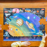 Eeboo 48 Parça Büyük Yapboz - Solar System & Beyond