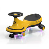 KidsnJoy Ridenjoy Swing Car - Yellow