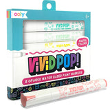 Ooly Vivid Pop! Su Bazlı 8’li Keçeli Kalem - Pastel
