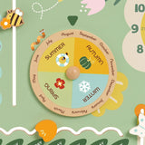 Classic World Ahşap Vintage Takvim