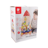 Classic World Ahşap Çoklu Aktivite Oyuncağı - Roket