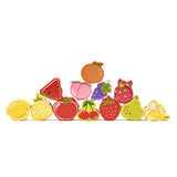 Classic World Ahşap Boncuk Dizme Oyunu - Meyveler