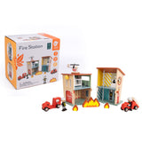 Classic World Ahşap İtfaiye İstasyonu