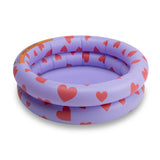 Swim Essentials Şişme Oyun ve Yüzme Havuzu 60 cm - Purple Hearts