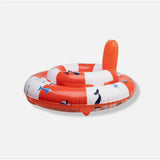 Swim Essentials Sırt Destekli Yüzme Simidi - Red White Whale