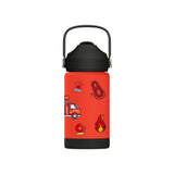 SipnJoy | FlipSip Çocuk Su Termosu 360 ml | Firefighter Buddy