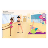 Sticker Dolly Dressing Ice Skaters