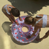 Swim Essentials Yüzme Simidi 55 cm - Lila Hearts