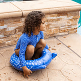 Swim Essentials Yüzme Simidi 55 cm - Blue Leopard