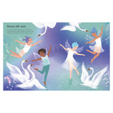 Sticker Dolly Dressing Ballet And Dancing Fairies