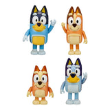 Bluey 4'lü Family Figür Seti