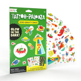 Ooly Tattoo Palooza Glow in the Dark Geçici Dövme Seti - Zero Gravity Dinos