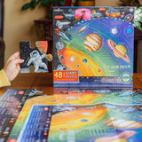 Eeboo 48 Parça Büyük Yapboz - Solar System & Beyond