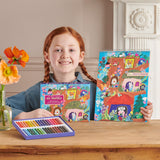 Eeboo Telli Sketchbook - Mushroom House