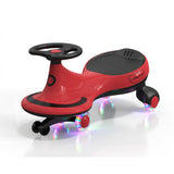 KidsnJoy Ridenjoy Swing Car - Red