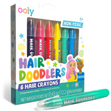 Ooly Hair Doodlers 6'lı Saç Boyama Kalemi