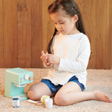 Classic World Ahşap Kahve Makinesi