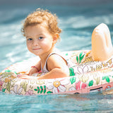 Swim Essentials Sırt Destekli Yüzme Simidi - Blossom