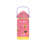 KidsnJoy | FlipSip Çocuk Su Termosu 360 ml | Bee Honey