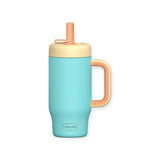 KidsnJoy | HandleHug Tumbler  550 ml | Turkuaz