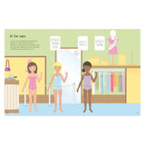 Sticker Dolly Dressing Shopping