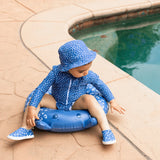 Swim Essentials Yüzme Simidi 55 cm - Blue Leopard
