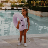 Swim Essentials Yüzme Simidi 55 cm - Lila Leopard