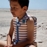 Swim Essentials Köpük Dolgulu Yüzme Yeleği - Brown Stripes