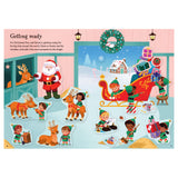 Sparkly Santa Sticker Book