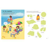 First Sticker Book Getting Dressed
