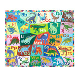 Eeboo 36 Parça Büyük Yapboz - Alphabet of Dinosaurs