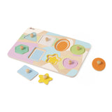 Classic World Ahşap Geometrik Yapboz