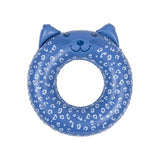 Swim Essentials Yüzme Simidi 55 cm - Blue Leopard