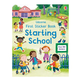 First Sticker Book Starting School