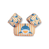 Swim Essentials Kolluklu Yüzme Yeleği - Orange Blue Shark