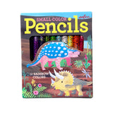 Eeboo 12'li Mini Kuru Boya Kalemi - Ankylosaurus