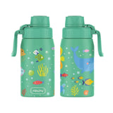 SipnJoy WideWonder Çocuk Su Termosu 420 ml | Ocean Whisper